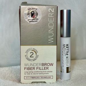 WUNDER 2 WUNDERBROW FIBER FILLER BLONDE BROW POWDER 0.07 OZ, New